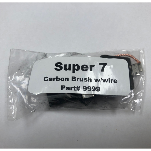 Super 7 Carbon Brush w/wire - 4pk