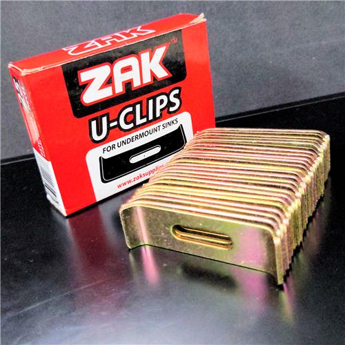 ZAK Steel Sink U-Clip (25 Count)