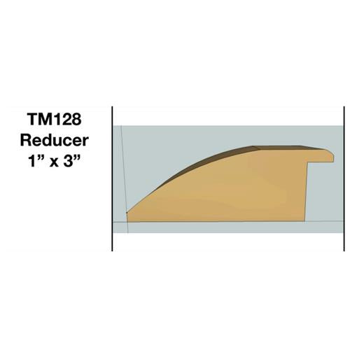 TM128 Reducer 1” x 3” Red Oak