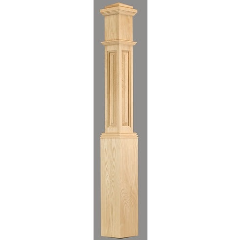 C-4091-RP Raised Panel Box Newel