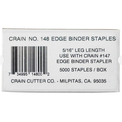 Crain 148 Edge Binding Staples