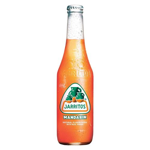 Jarritos Soda, Mandarin, Bottle, 12.50-Ounce