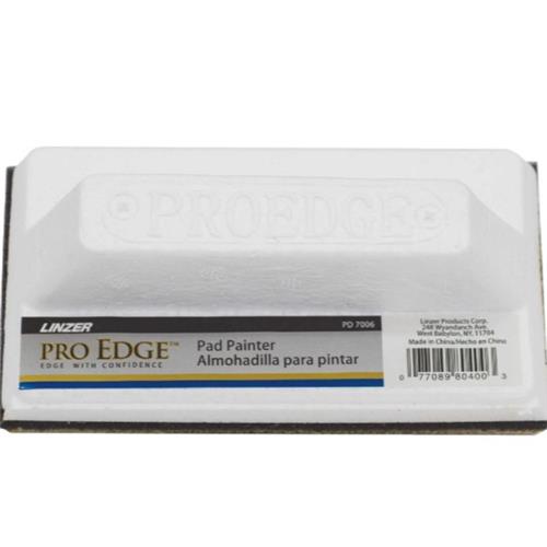 Linzer Pro Edge 3 In. x 6 In. Foam Handle Pad Painter