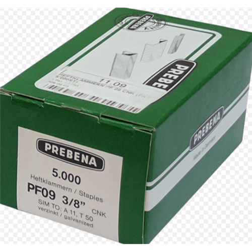 Prebena Staples 3/8"  5000BOX