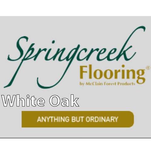 3/4" x 3 1/4" White Oak Unfinished Hardwood           22.75sf (Springcreek)