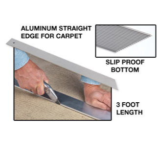 Crain No. 535 3′ Carpet Straight Edge