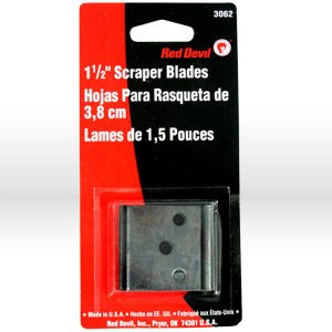 1-1/2" Scraper Blades Red Devil