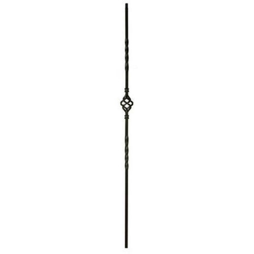 2552-1BASK44 Flat Black LITE Baluster 1/2"