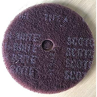 3M Scoth Brite 7" Maroon Edger Pad