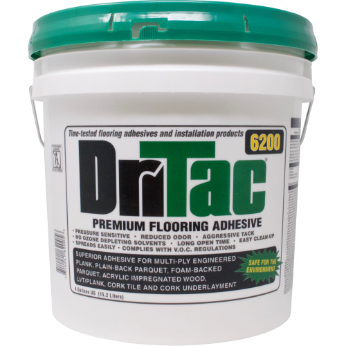 DRITAC 6200 4G PAIL PREMIUM PRESSURE SENSITIVE WOOD ADHESIVE