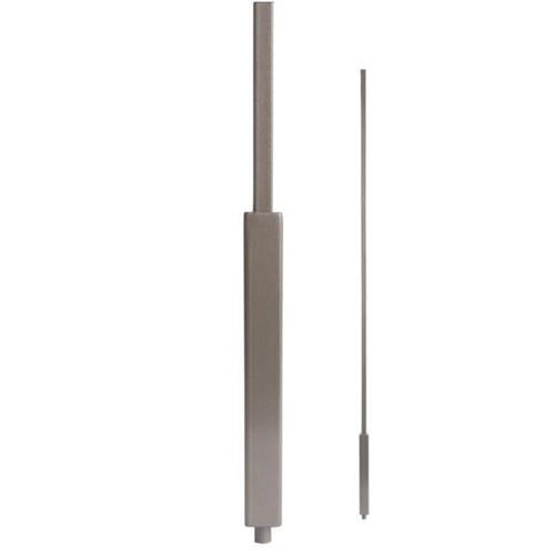 HOF HFSTB16.7.5 Foundation Iron Baluster – 1/2″ Sq. Baluster with 1″ Sq. Base