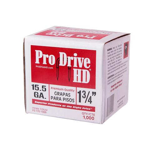 ProDriveHD 1.5" 15.5 GA Hardwood Flooring Staples