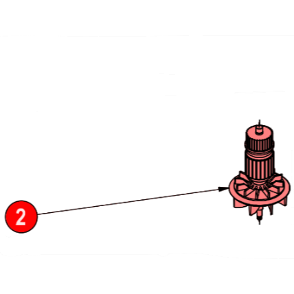 ARMATURE ASSEMBLY WITH FAN S7