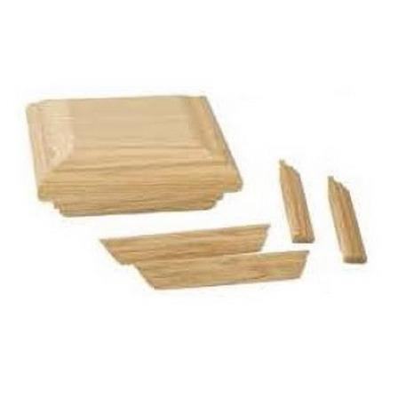 C-4378-TC -Craft IBN Trim/Cap Set 3-1/2" Red Oak