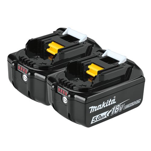 18V LXT® Lithium‑Ion 5.0Ah Battery, 2/pk