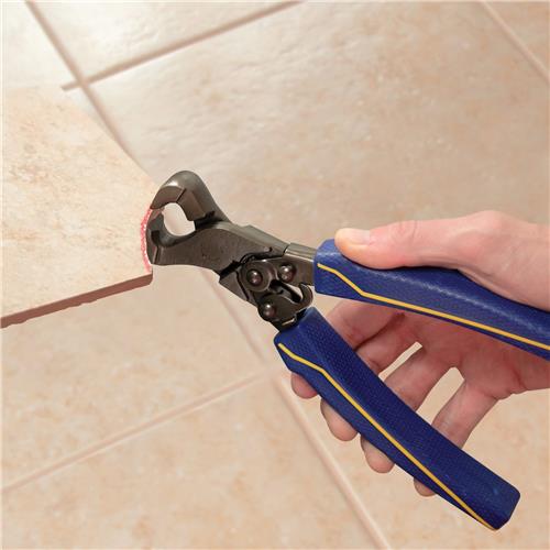 9 in. Compound Tile Nipper with Tungsten Carbide Tips for All Tile Types up to 1/4 in. Thick (QEP)