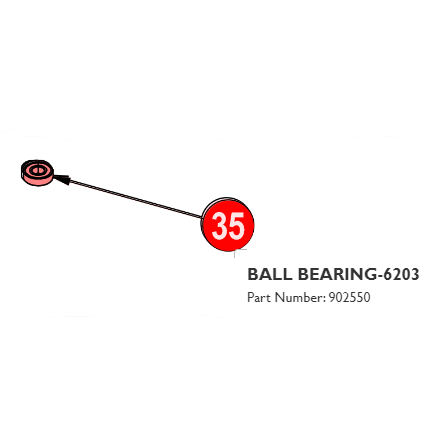 BALL BEARING-6203