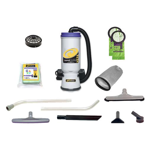 ProTeam Super CoachVac® 107603 w/ProBlade Hard Surface Floor Tool Kit (107531)