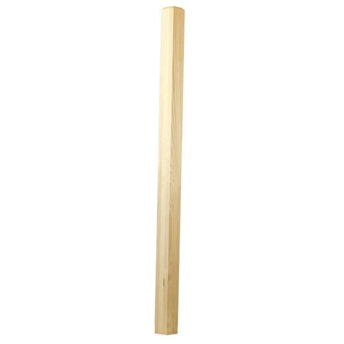 C-4078-48S Solid POST S4S 4-1/2" x 48 Red Oak