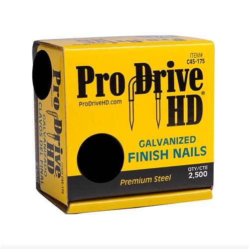 ProDriveHD 16GA 0° FINISH nails 2500ct