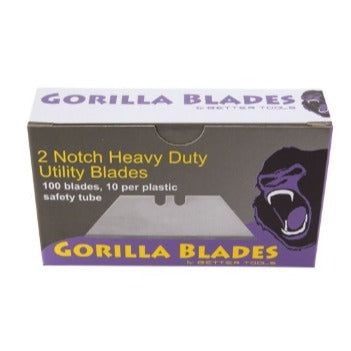 2 Notch Heavy Duty Utility Blade, 100/Multipack