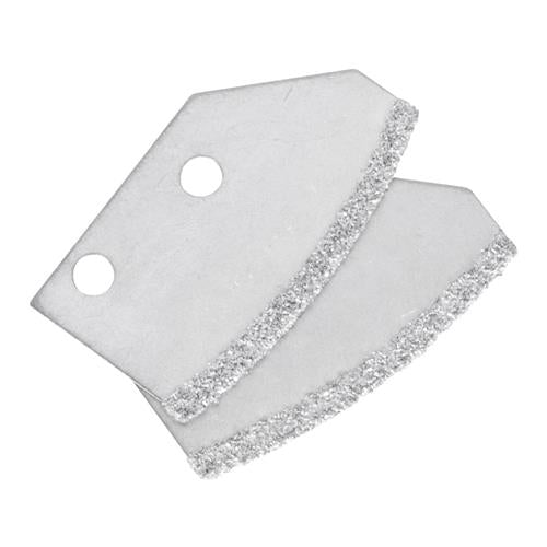 Carbide Grit Grout Saw Replacement Blades (2-Pack)