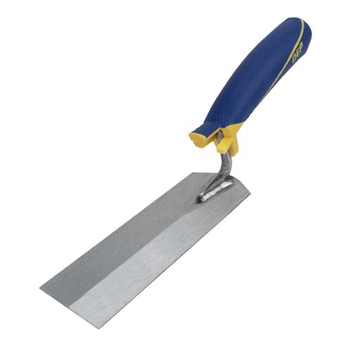 6 in. x 2 in. Comfort Grip Flat Margin Flooring Trowel with Bucket Hook (QEP)