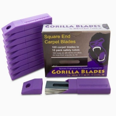 3G Extreme Square End Carpet Blade, 100/Multipack