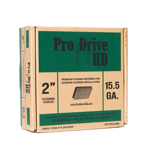 ProDriveHD 2" 15.5 GA Hardwood Flooring Staples