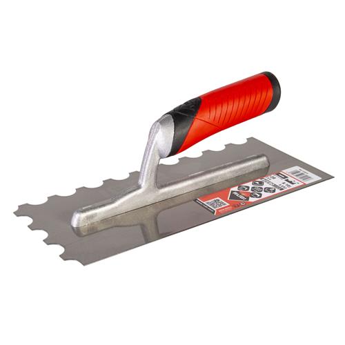 Pro RubiFlex Steel Notched Trowel 11" (28cm)