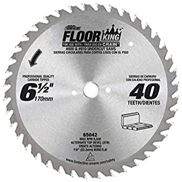 #836 Floor King Carbide Tipped Steel Blade 6-1/2"