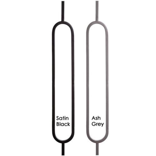 Aalto Collection Single Oval Tubular 20-3/4" Opening Ends 1/2" Sq./ 44" Long