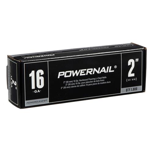 Powernail Black Box 2" 16 Ga POWERCLEATS QTY 1000