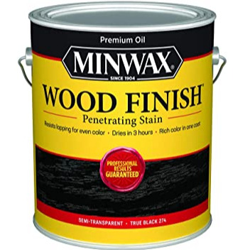 Minwax Stain 1 Gal  True Black