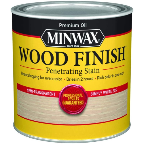 Minwax Stain Qt Simply White 275