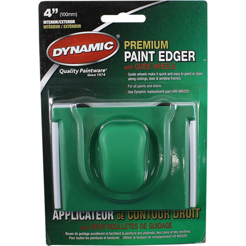 Dynamic 00219 4" Interior/Exterior Molding & Trim Paint Edger w/Guide Wheels