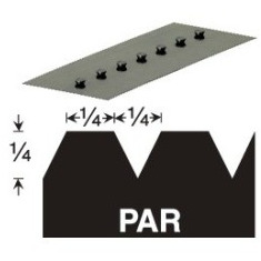 680-PAR Versablade Trowel Blade