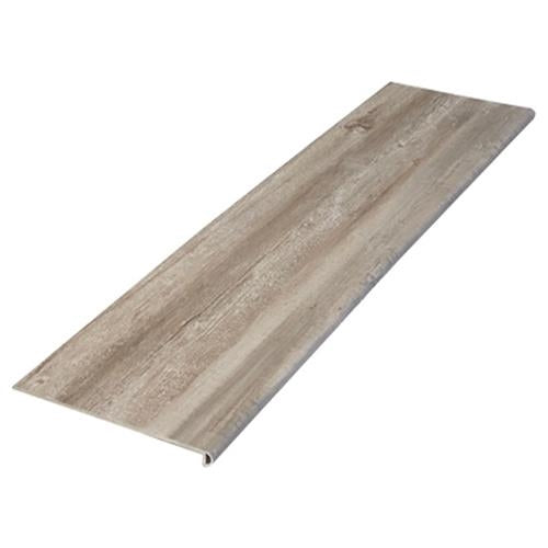 SPC Stair Tread Square + Return ( Rustic Beige )