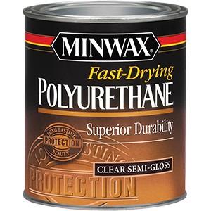 Minwax 63005 Qt Semi Gloss Fast Dry Polyurethane