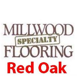 3/4" x 3 1/4" Red Oak Unfinished Hardwood    21.125sf (Millwood)