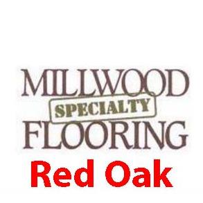 3/4" x 2 1/4" Red Oak Unfinished Hardwood 19.5sf (Millwood)