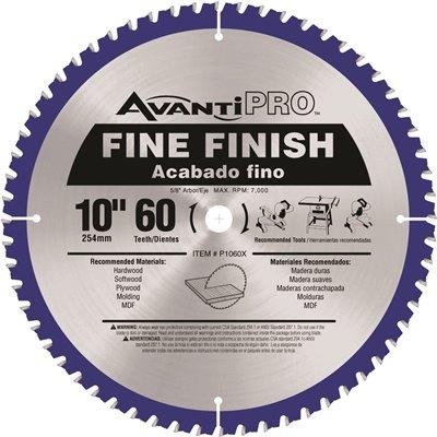 AVANTI PRO 10 in. x 60-Tooth General Purpose Circular Saw Blade