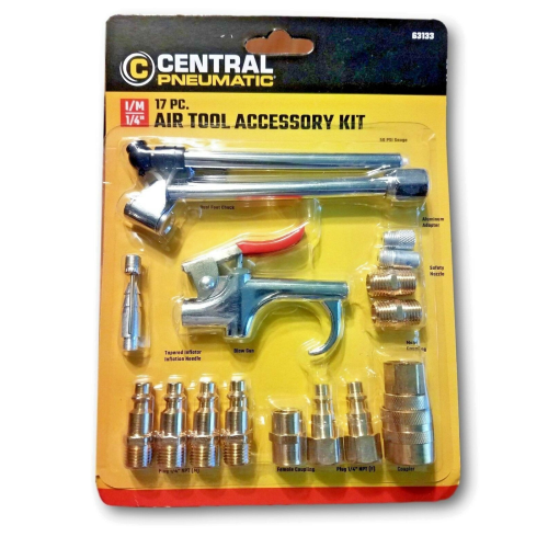 17pc Air Tool Accessory Kit