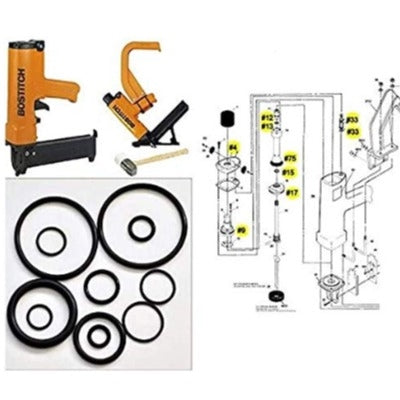 Pro-parts New O-Ring for Bostitch Floor Nailer