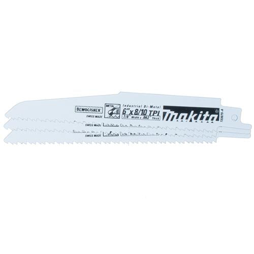 Demolition Recipro Saw Blade, 8/10TPI, 3/pk