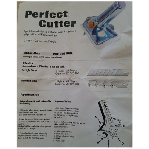 National perfect cutter 262 020 900