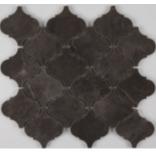 Pulpis Nero Arabesque Mosaic 9.06"x10.24" /10 Pieces (6.4ft)Per box