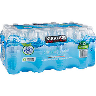 ( 40-pack ) Kirkland Signature Bottled Water 16.9 fl. oz.