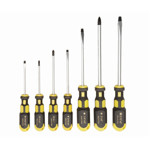 7PC Double Grip Screwdriver Set