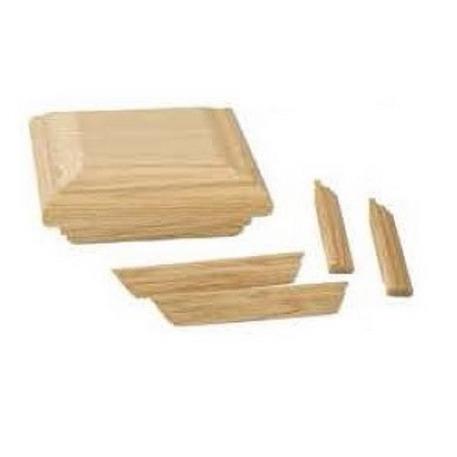 C-412-Craft IBN Trim/Cap Set 4-1/2 Red Oak